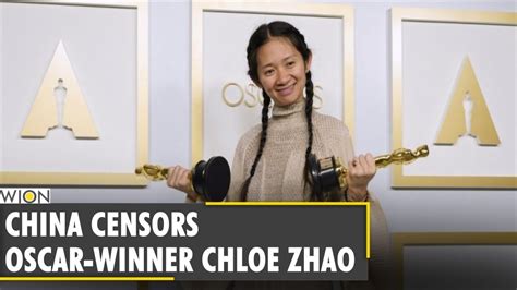 chloe zhao censor|China censors Oscars success of history.